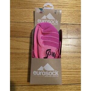 Euro Ski Socks Superlite Over The Calf Fuchsia Size Small (M)4-7 (W) 5-8
